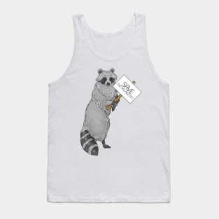 Parks and Rec Raccoon Tank Top